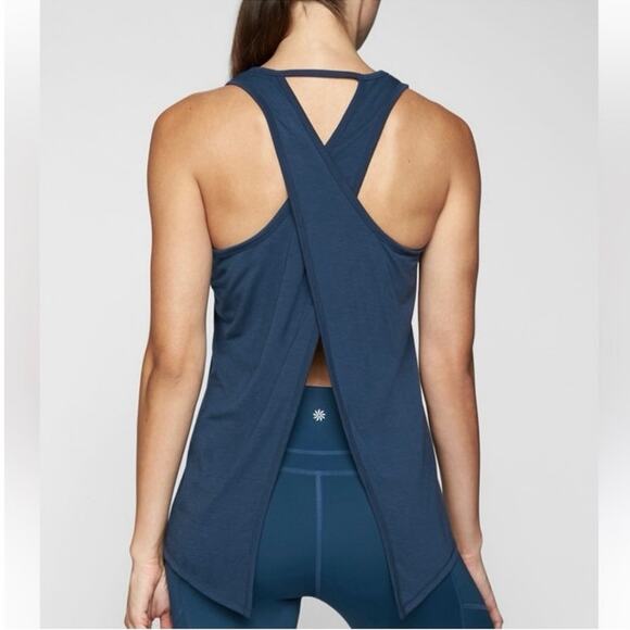 Athleta Essence Tie Back Tank Top XS - Picture 1 of 7